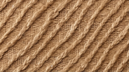 Textured Jute Cord in Rustic Frayed Style