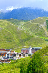 Das Kühtai in den Stubaier Alpen in der Gemeinde Silz, Bezirk Imst, Tirol (Österreich)