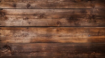Top View of a Rustic Dark Brown Wooden Background, Vintage Aged Texture and Distinctive Wood Grain Pattern, Perfect for Rustic Design Concepts, wood background