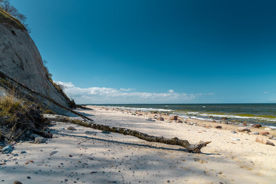 Cliff coast near Międzyzdroje