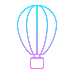 Space Supply Gradient Icon