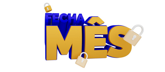 Selo 3D supermercado