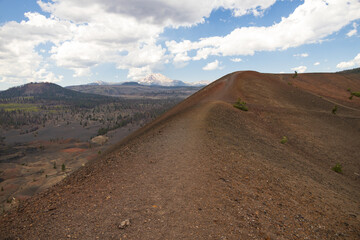 Cinder Cone Volcano Rim Trail, Lassen Volcanic National Park, California