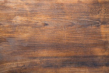 brown wooden plank desk table background texture top view. High quality photo
