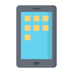 Mobile Device Flat Icon