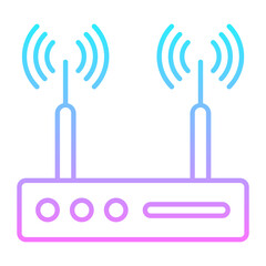 Wifi Gradient Icon