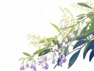 Snowdrop Lilac Crocus Copse Hyacinth Spring Early Flowers Holiday Valentine's Day Mother's Day eighth of March 