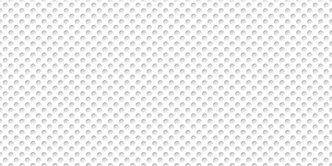 Ordered seamless pattern with golf ball texture. Background on a sports theme. Vector illustration