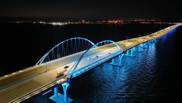Bridge over sea