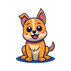 Dog Illustration vector art