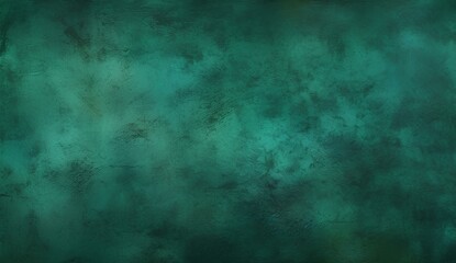 Fototapeta na wymiar Green emerald grunge dark abstract background, in the style of textured canvas, textured surface, empty copy space for text, wall structure. generative AI
