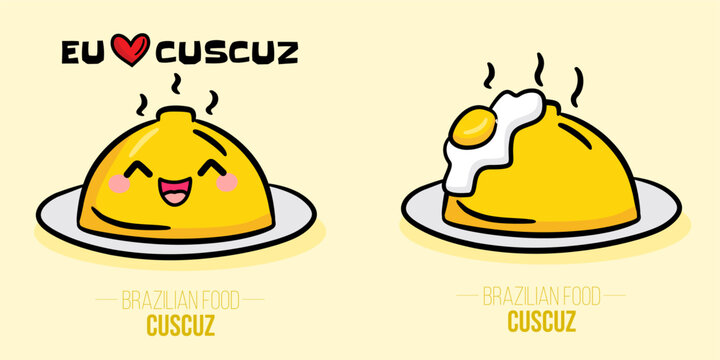 Cuscuz - cuscus coscos couscous - Brazilian food - nordeste food