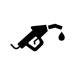Fuel Pump Icon, Gasoline Pump Illustration