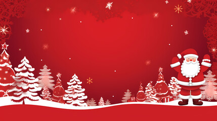 Christmas is here! Christmas card template for your designs