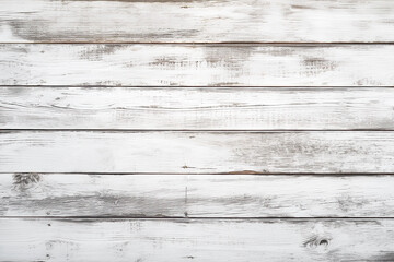 Fototapeta na wymiar White rustic wood texture. Distressed wooden background
