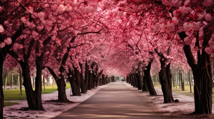 Naklejka premium tree in the park