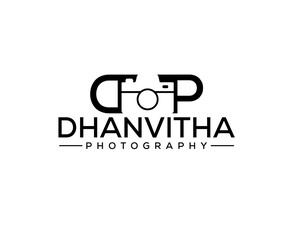 Dhanvitha photography Logo design in illustrator