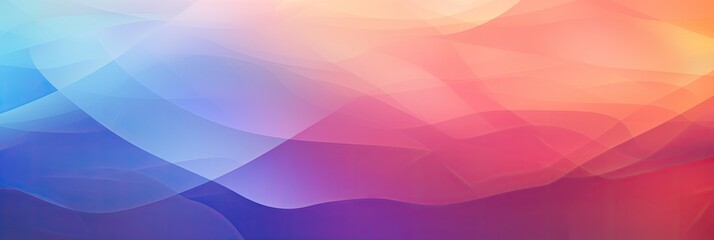 Color transition and gradient on abstract background