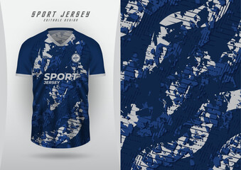 background for sports jersey football jersey running jersey racing cycling, snake scale pattern with navy blue and gray.