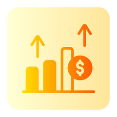 economic gradient icon