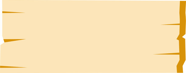 Plank wooden board illustration