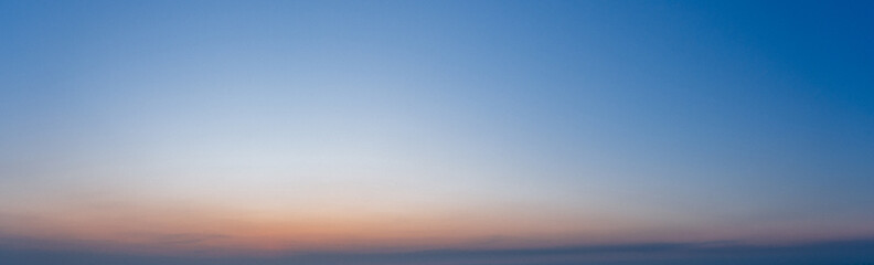 plain clean sky at sunset wallpaper
