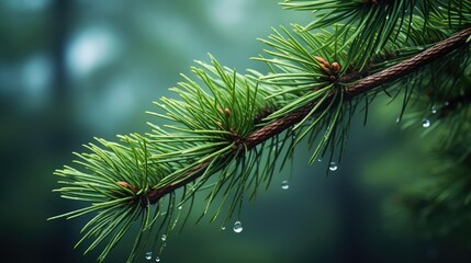 Fototapeta na wymiar branches of a pine