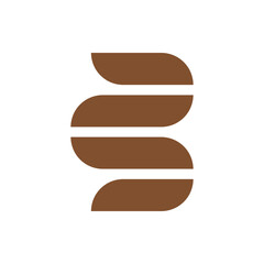 Monogram initial b letter mark logo design. Monogram design vector b logo. Monogram initial letter mark b logo. Design simple b monogram
