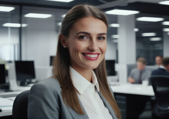 businesswoman in the office
