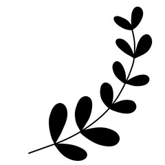 black and white tree