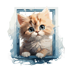 cute kitten png transparent background