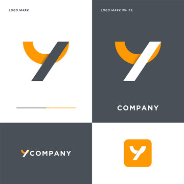 Y Logo Vector Icon Illustration Design