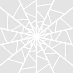 Abstract light gray geometric design with white lines