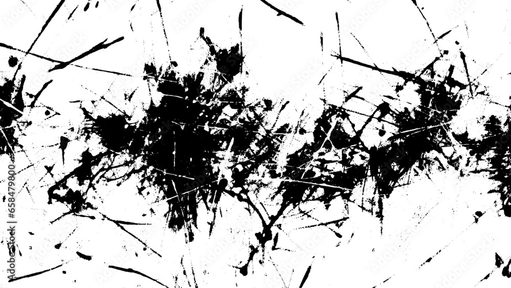 Poster rough black and white texture vector. grunge background texture. distressed overlay texture. grunge 