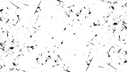 Black and white grunge. Distress overlay texture. Abstract surface dust and rough dirty wall background concept. Vector splatter grunge black and white background.