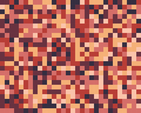 Vector seamless random pattern illustration background pantone squar tile