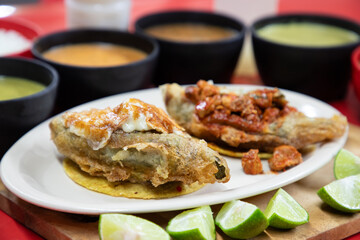 taco jalapeño queso
