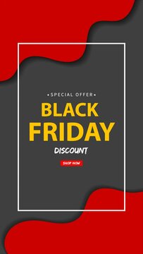 Black Friday Sale Social Media Story Video