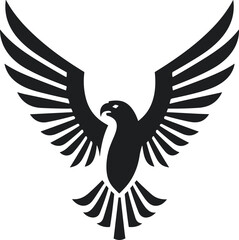 Eagle vector illustrations logo, t-shart design wallpaper  