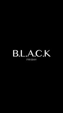 Black Friday Social Media Story Animation