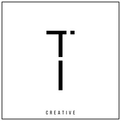 T Creative latter logo design Premium Vector letters Logo 