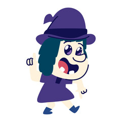 Witch Character dancing