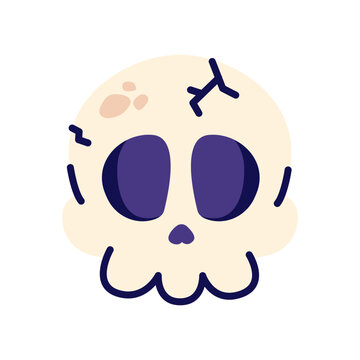 Halloween Skull illustration