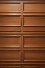 Luxury wood paneling background or texture. highly crafted classic  traditional wood paneling, with a frame pattern, often seen in courtrooms, premium hotels, and law offices, wood