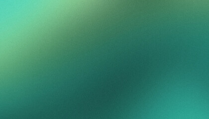 green sea blue , color gradient rough abstract background shine bright light and glow template empty space , grainy noise grungy texture