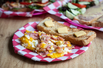 huevos revueltos