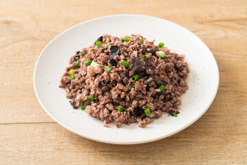 Stir-fried Chinese Olives with Minced Pork