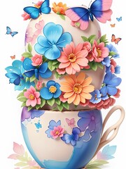 vase with flowers