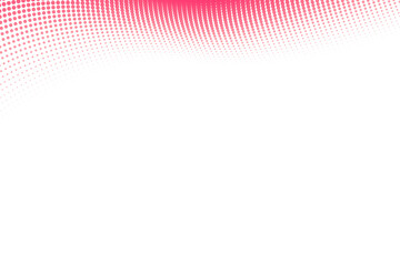 red halftone on transparent