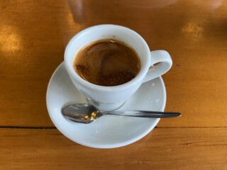 Long Black in Christchurch, New Zealand